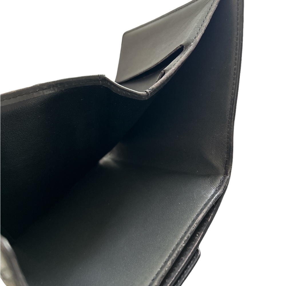 Louis Vuitton Elise Matte Vernis Charcoal Trifold Wallet - Picture 8 of 12